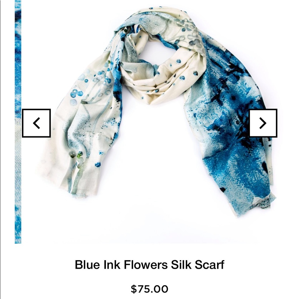 100 % silk scarf